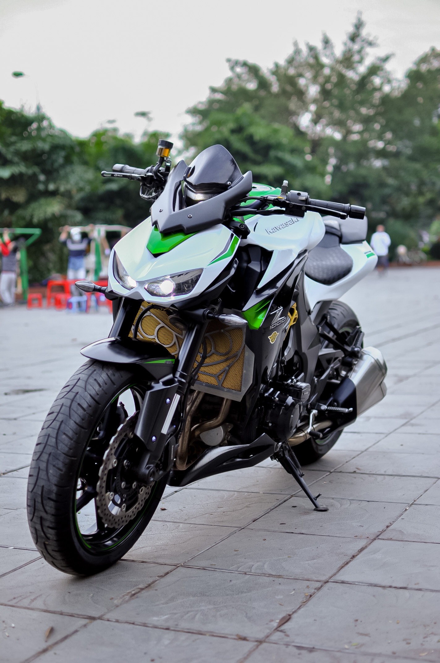 Kawasaki Z1000 2016 White
